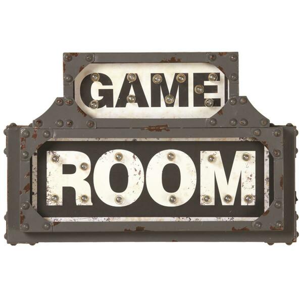 Ram Game Room Metal Sign Game Room R866